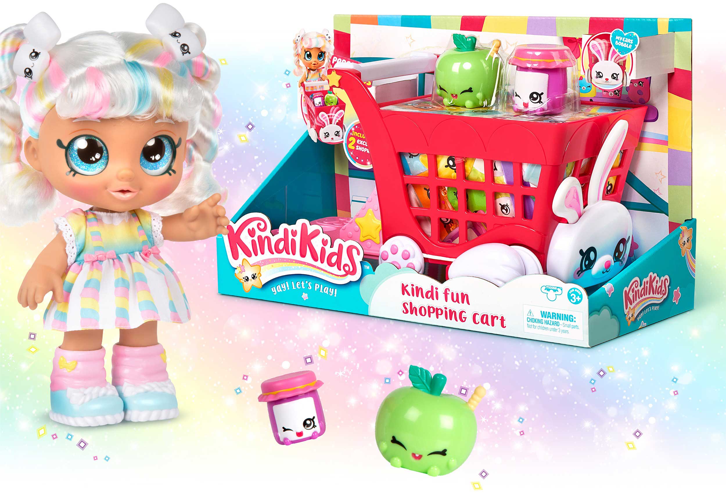 Kindi Kids creative branding package design for Moose Toys by McHale Design, KindiKids Creative Branding Agency